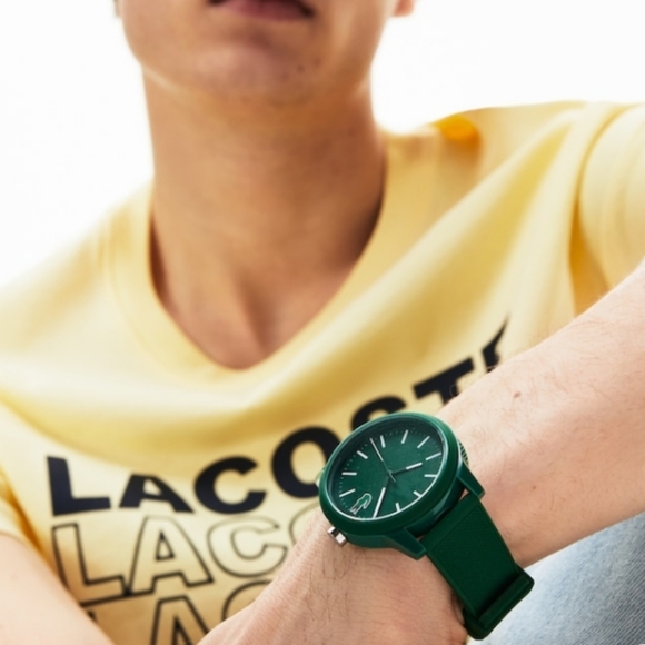 Lacoste Other - 🏅HOST PICK🥇 Lacoste Green Rubber